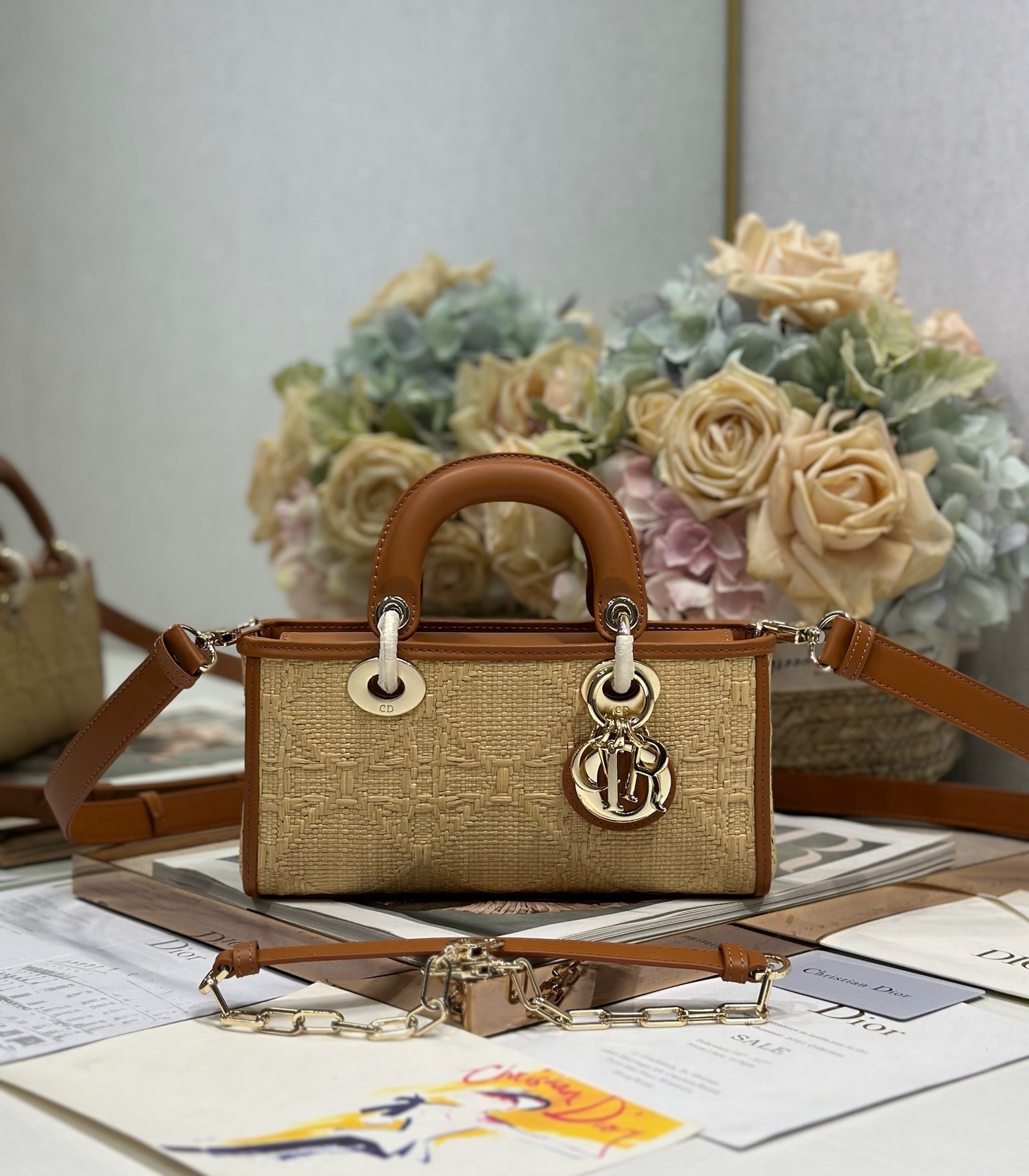 Lady D-Joy Bag, Woven Small Handbag, Crossbody & Shoulder Bag, 22.5*5.5*12cm 2 i1747979545 3311 0