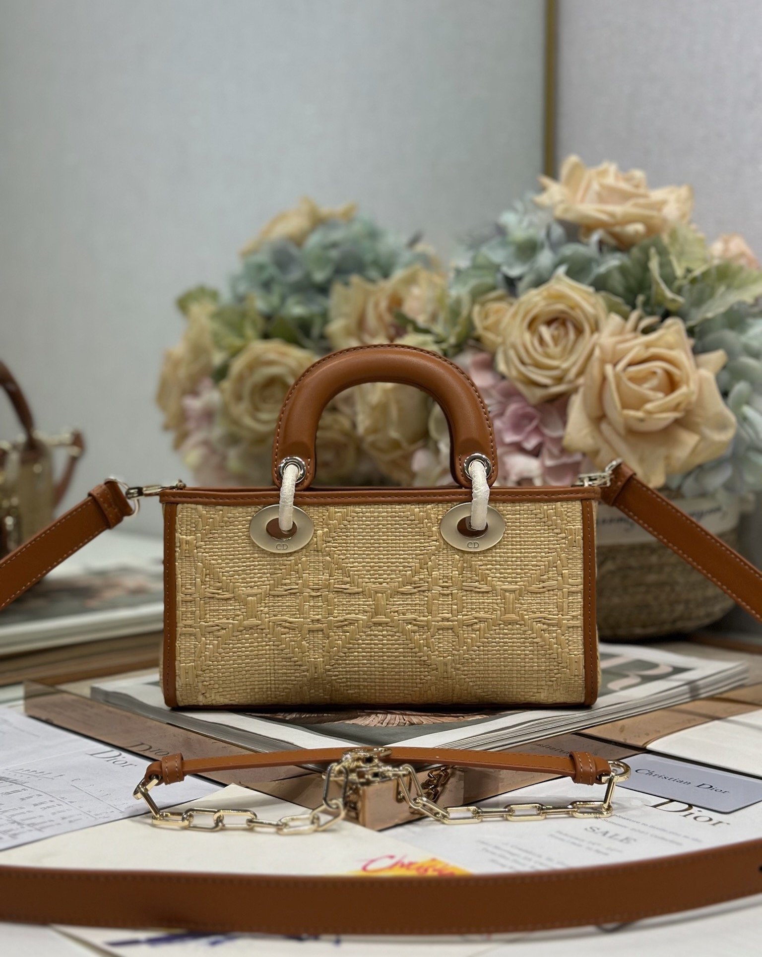 Lady D-Joy Bag, Woven Small Handbag, Crossbody & Shoulder Bag, 22.5*5.5*12cm 6 i1747979545 5744 4