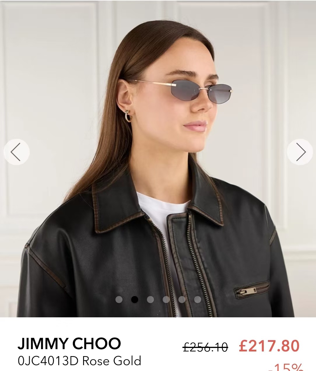  ‼️ 模特图 JIMMY CHOO✨✨✨MODEL：JC4013D ✨✨SIZE：57口17-140✨
