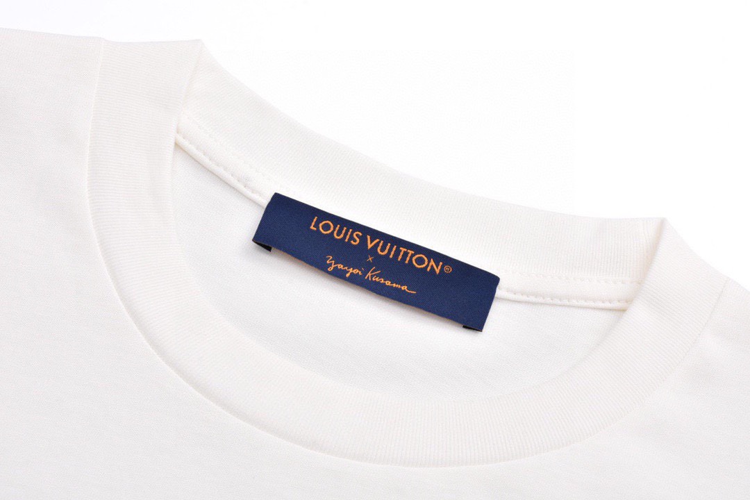 路易威登/Louis Vuitton 夏季新款 南瓜图案印花圆领短袖T恤