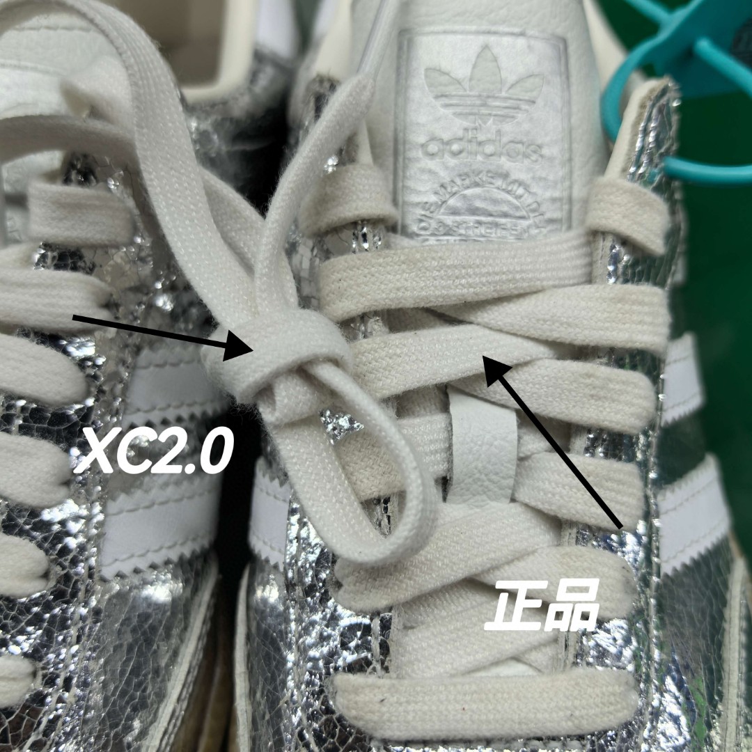 图片[9]-【XC2.0版本】AD Original Samba OG 复古经典轻便板鞋 银色JR0035 市场最高版本 正确烫金高频细节 原装纳米超迁+原装头层皮料 独家私模橡胶大底 原盒原配 这款桑巴鞋展示了高质量的工艺 带有装饰的超锁缝制和无缝的手感 柔软、柔软的皮革造型和标志性的3条纹完成了精致的外观 正规合身鞋带 鞋面上有绒面鞋垫 橡胶鞋底 享受正畸套筒软感 自50年代首次亮相以来就一直在赢得粉丝的青睐 尺码：36 36.5 37.5 38 38.5 39 40-选品中心