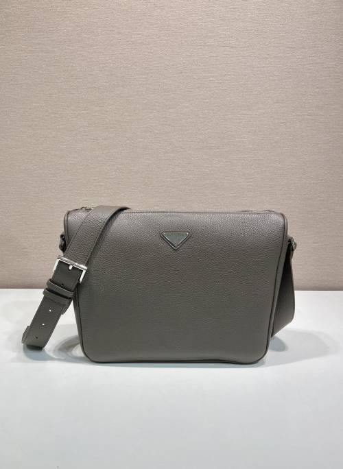 Prada Leather Messenger Bag - Stylish & Practical, Adjustable Strap, Large Space 1 Prada Leather Messenger Bag - Stylish & Practical, Adjustable Strap, Large Space
