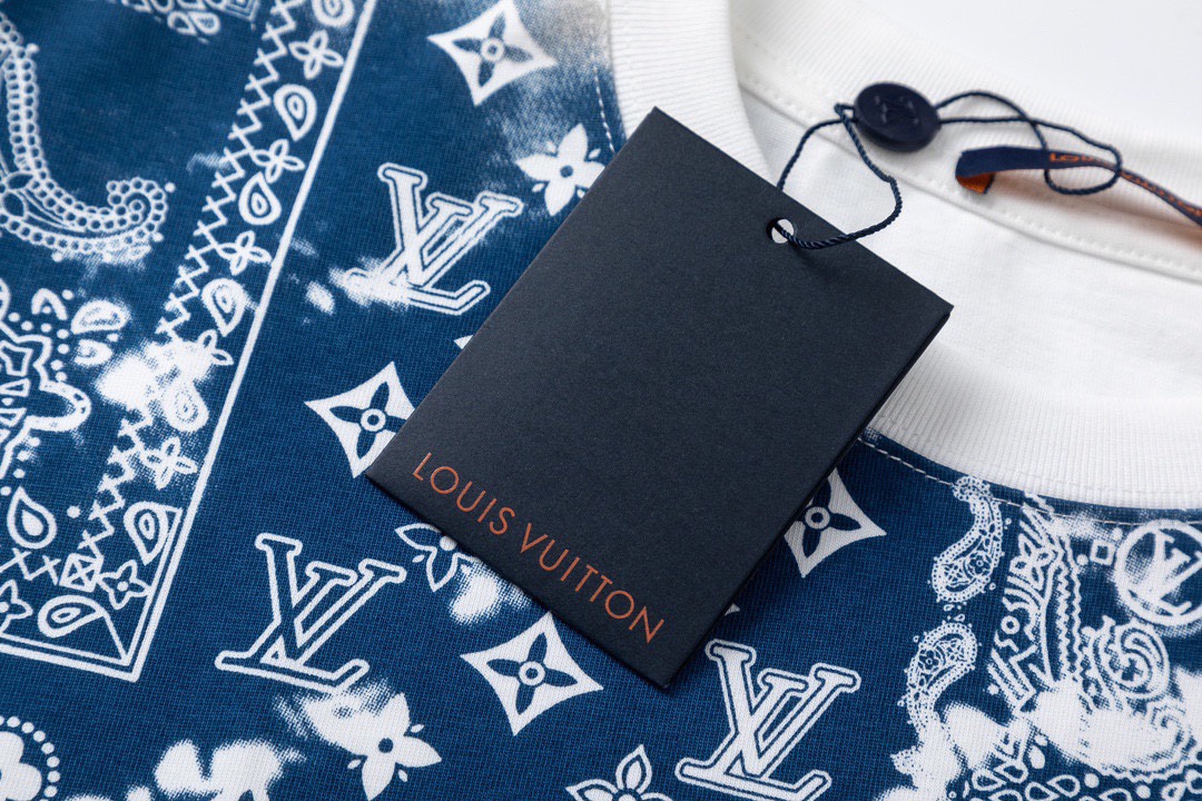 路易威登/Louis Vuitton 夏季新品腰果花系列圆领短袖T恤