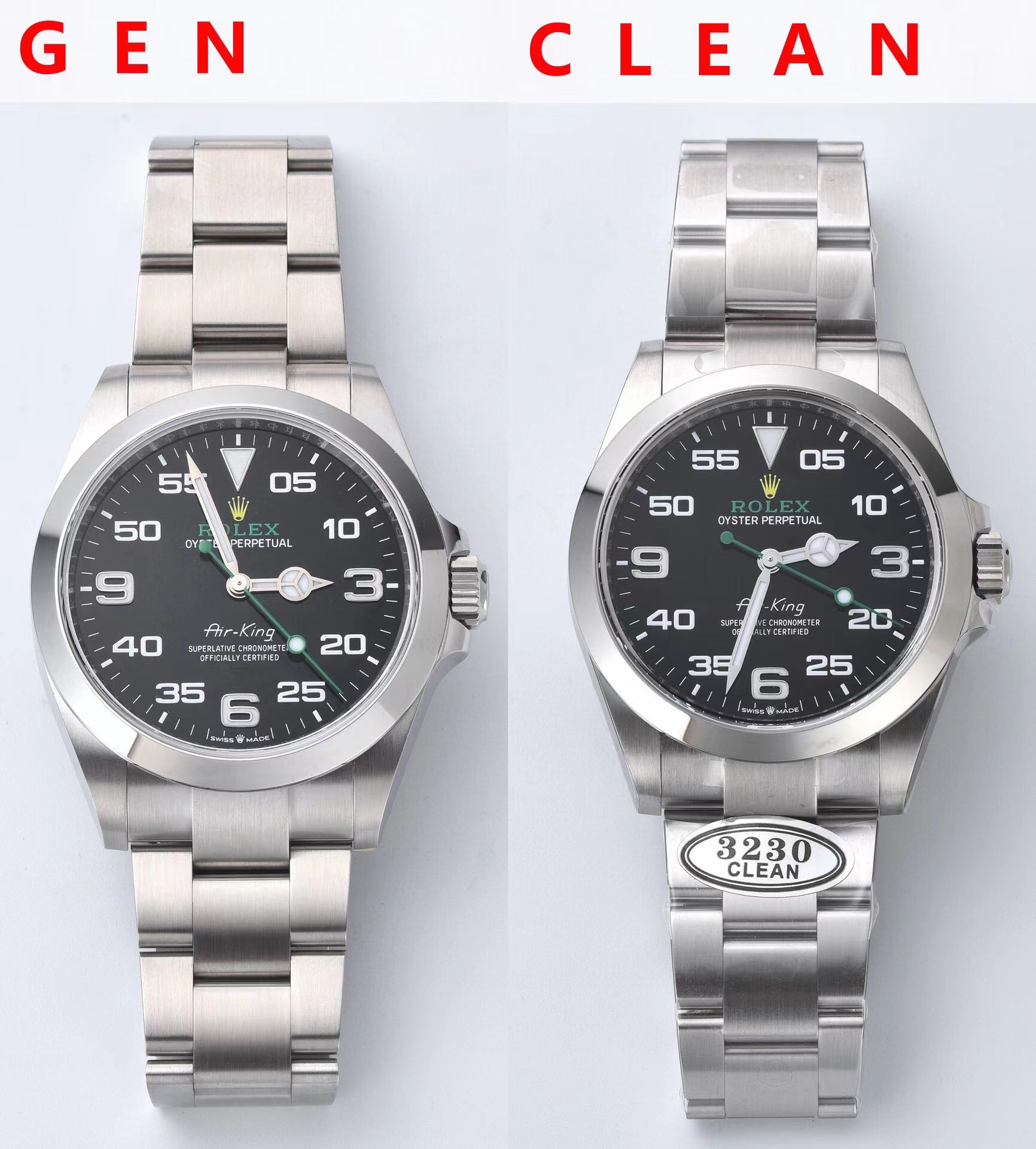 NO:337143,Uniform Price Factory C/ClEAN Rolex ROLEX Air Bad Series, Super High Cost-Performance New Air Bad Watch, Watch Code, 6R3699V6, Watch Buckle Code, 7CD!  The latest Rolex model of the year, 40mm, the only 