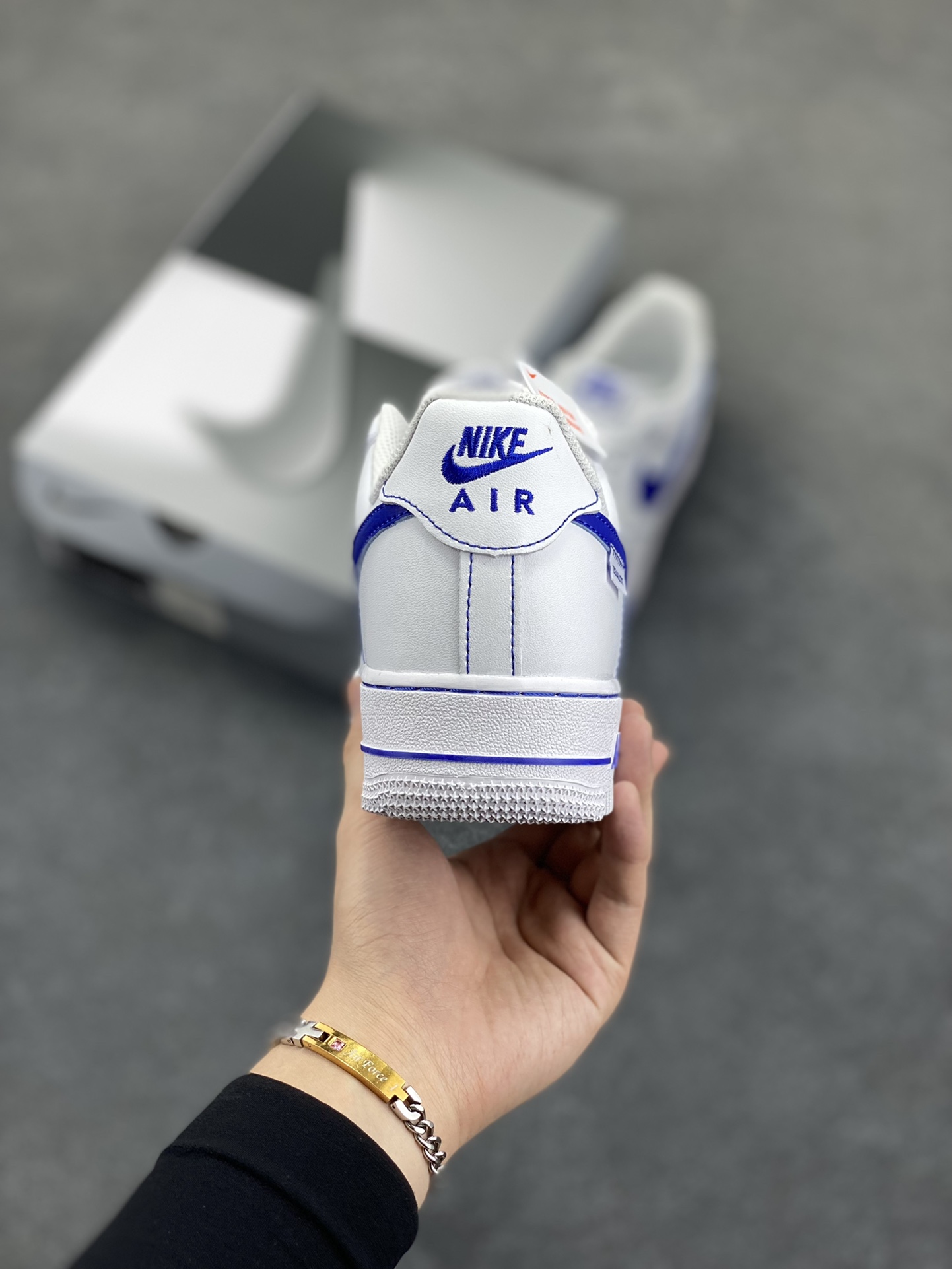图片[4]-Nike Air Force 1 Low’07 蓝色海洋 空军一号低帮休闲板鞋 定制皮料 定制鞋盒 配件齐全 原楦原纸板 纯正空军版型 内置全掌气垫 货号：ZH0316-083 尺码：36 36.5 37.5 38 38.5 39 40 40.5 41 42 42.5 43 44 44.5 45-选品中心