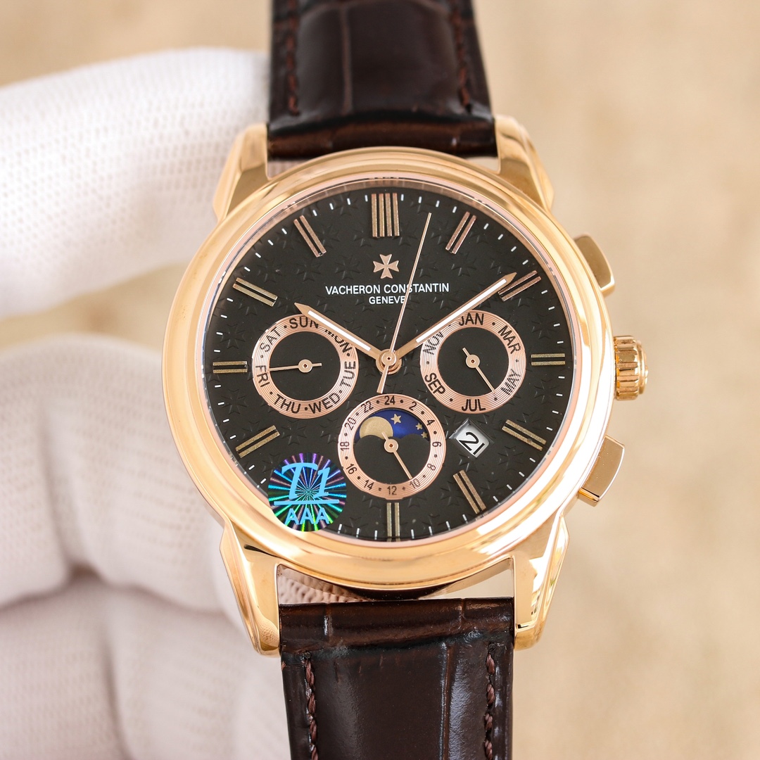 NO:337105,White Gold Diamond 50 TWFactory, a masterpiece from Taiwan factory, a new V2 upgraded version!  The highest version of the market, Jiangshi Chuanxi series 5000T/000P_B Perpetual Calendar multi-function watch, 1 is equipped with a movement consistent with the authentic one, the balance wheel is completely consistent with the authentic one, and all functions can be used normally. 2 Improve the four angle curves of the case, the color curves of the dial are more in line with each other, and the 12 scales are polished more delicately, and the overall closer to the counter!  3 Paired with Italian cowhide to make your wrist fit more comfortable!  The Vacheron Constantin series produced by TW factory integrates the most unique DNA of Vacheron Constantin and is a symbol of Vacheron Constantin's ultimate elegance, fully reflecting the purest tradition of the high-end watchmaking industry!  Suitable for all kinds of business occasions, simple, refined and elegant!  TW's fine reproduction, please enjoy it!  ,vacheron,cowhide19860909白 金 钻50 TWFactory,台湾厂力作,全新V2升级版！市场最高版本江诗传袭系列5000T/000P_B万年历多功能腕表,1搭载与正品一致机芯,摆轮与正品完全一致,所有功能均可正常使用.2对表壳的四个角弧度进行改善,表盘颜色弧度更契合,12个刻度打磨更细腻,整体更贴近专柜！3搭配意大利牛皮让手腕更贴合舒适！TW工厂出品的江诗.丹顿传袭系列融汇了江诗.丹顿最独特的DNA,是江诗丹顿极致优雅的象征,充分体现了高级制表业最纯粹的传统！适合各种商务场合,简敛精致不失优雅！TW精品复刻,敬请品鉴！,,vacheron,cowhide,Watch