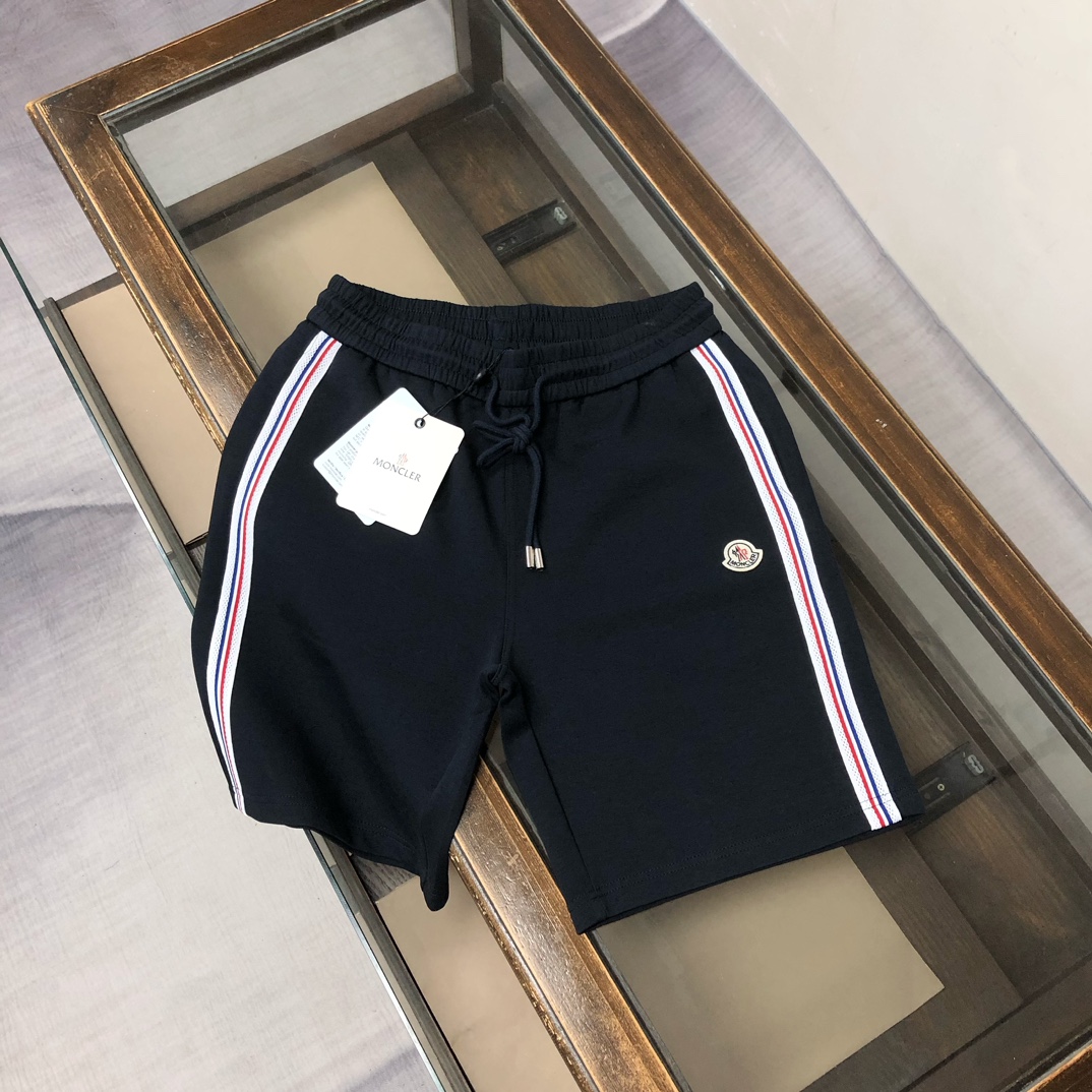P100 C✨MON*CLER Montclair 2025 pantalones cortos casuales más nuevos, tejido personalizado ~ estilo simple sin perder c…