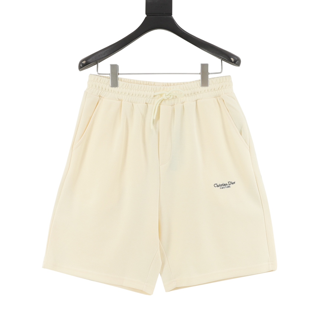 Dior Men's Embroidered Cotton Shorts: Summer Style, Comfort, and Elegance