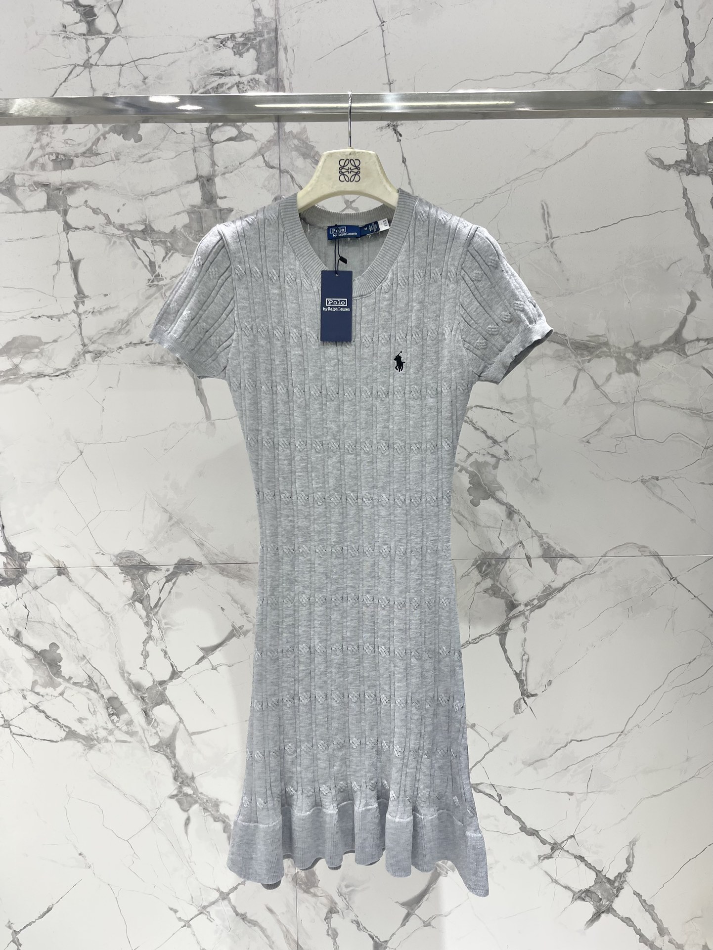 Polo Embroidered Knit Dress: Fresh, Age-Reducing Style with 3D Braids 2 i1748248275 9764 2