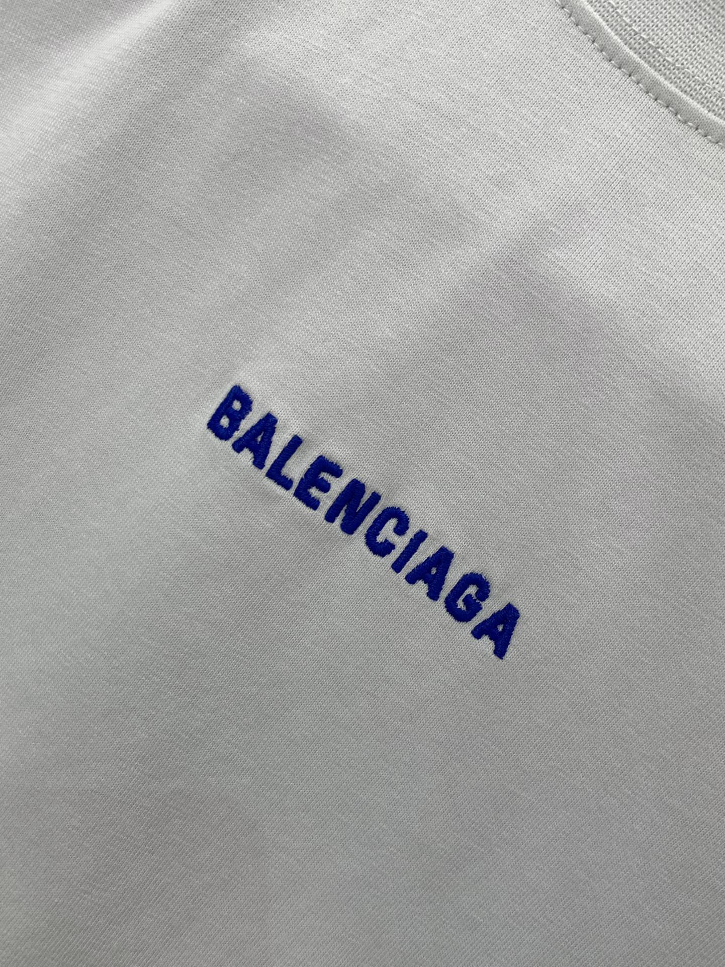 ，Balenciaga 巴黎世家，2025夏季最新款，专柜同步有售，原单狠货，爆款时尚休闲无袖上衣，进口