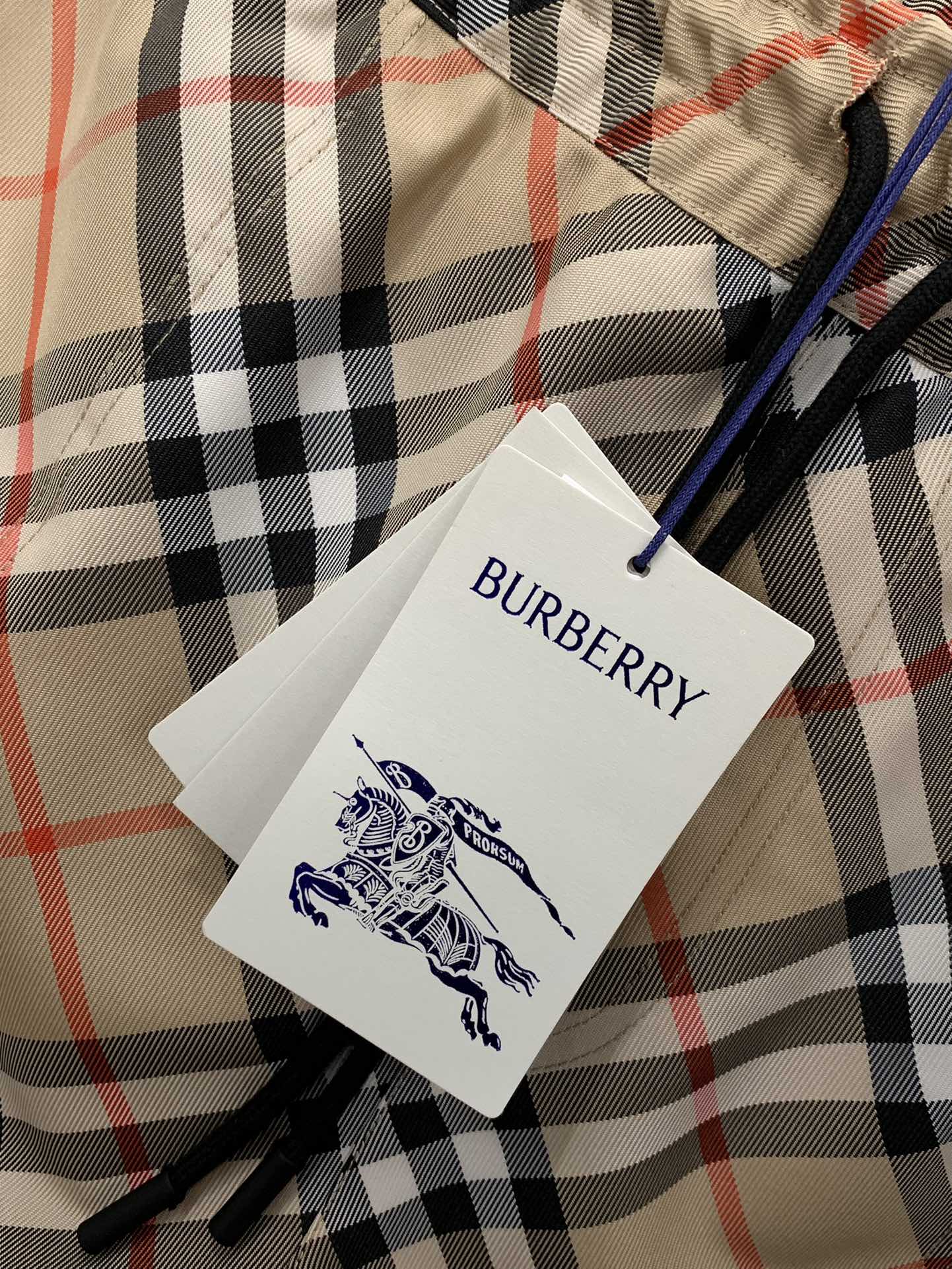 ，Burberry 巴宝莉，2025夏季最新品，专柜同步有售，原单狠货，时尚休闲短裤，进口原版面料，上身