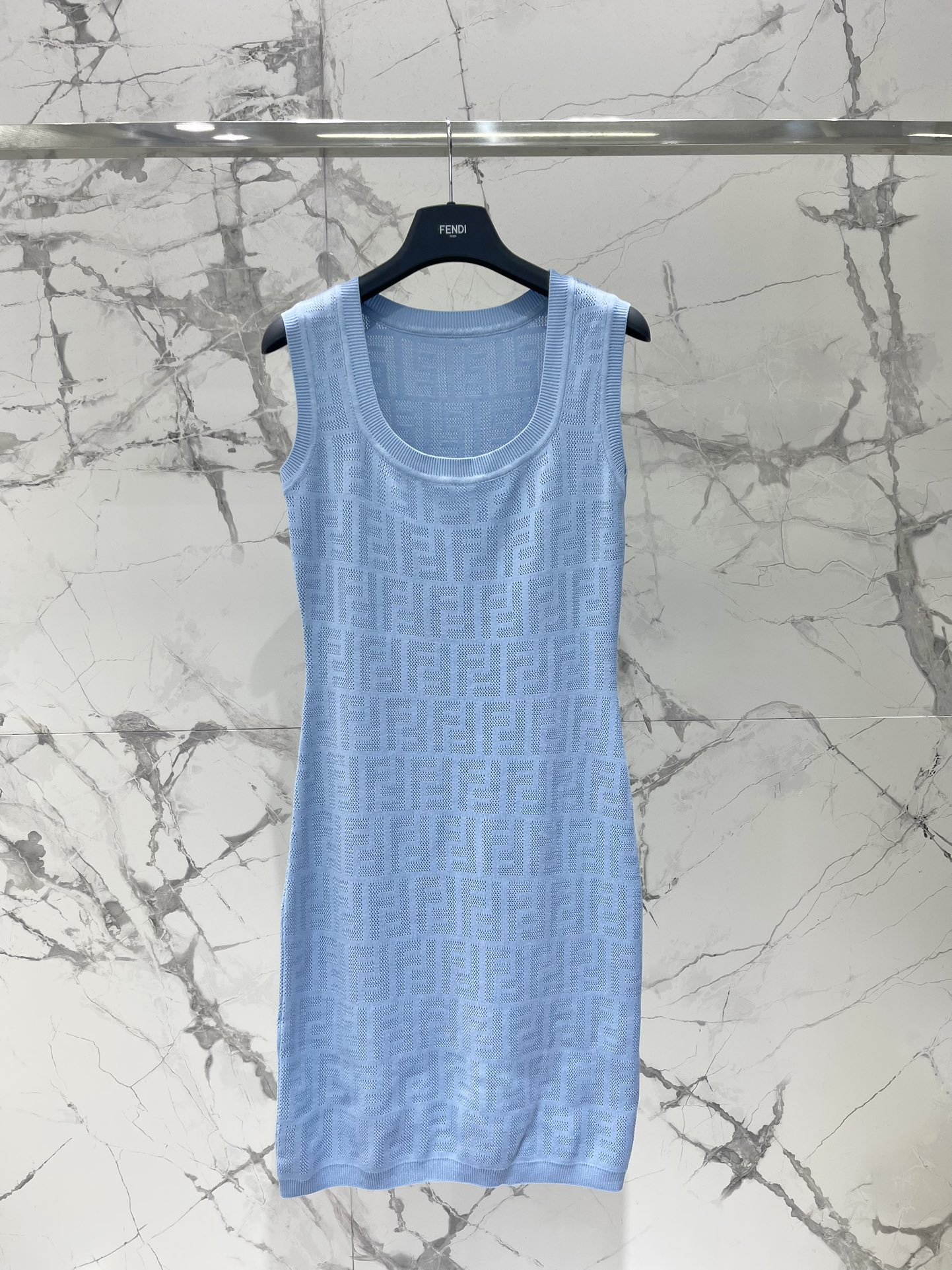 Fendi Double F Logo Knit Vest - Spring/Summer 2025 Collection 2 i1748252736 166 0