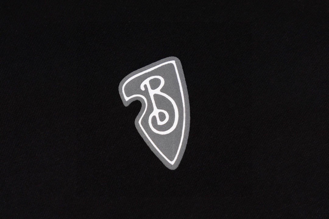 巴宝莉/Burberry 夏季新款 战马骑士发泡印花圆领短袖T恤高