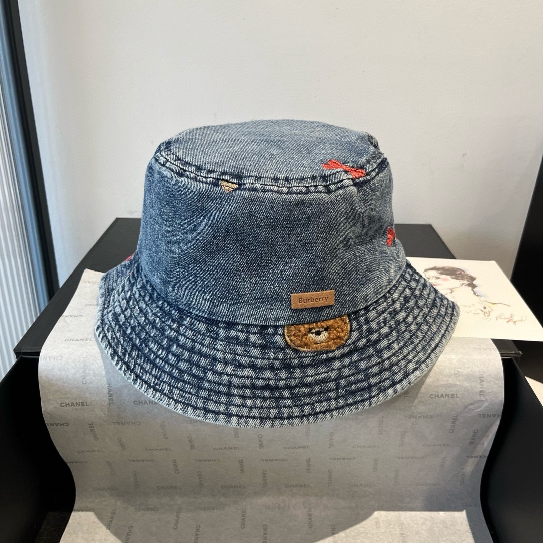 [Burberry Hats]Burberry new cowboy fisherman hat Head circumference 57cm