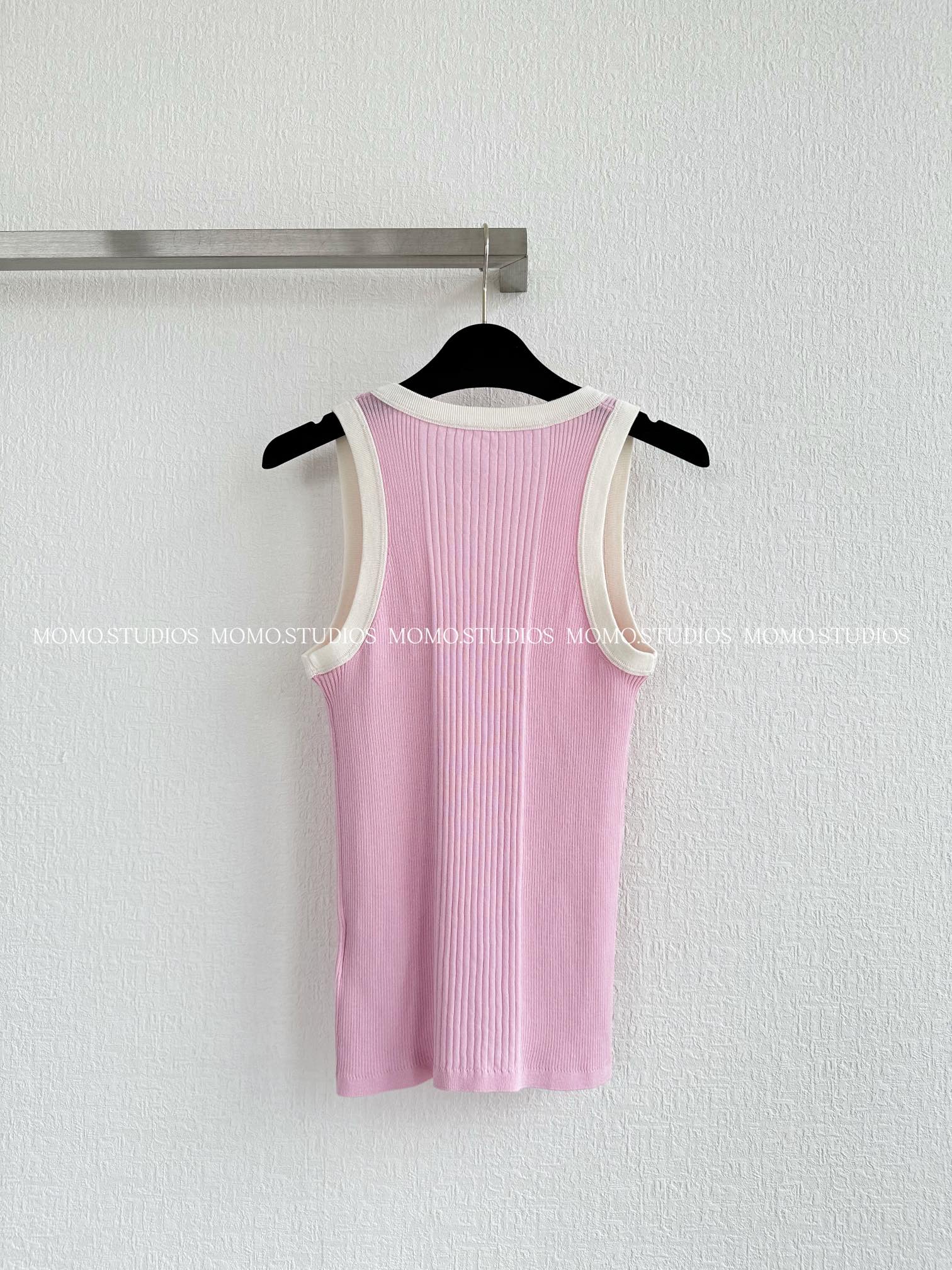Chanel Knit Tank Top - Cotton-Tencel Blend, Classic Design, and Comfortable Fit 7 i1748280827 380 5