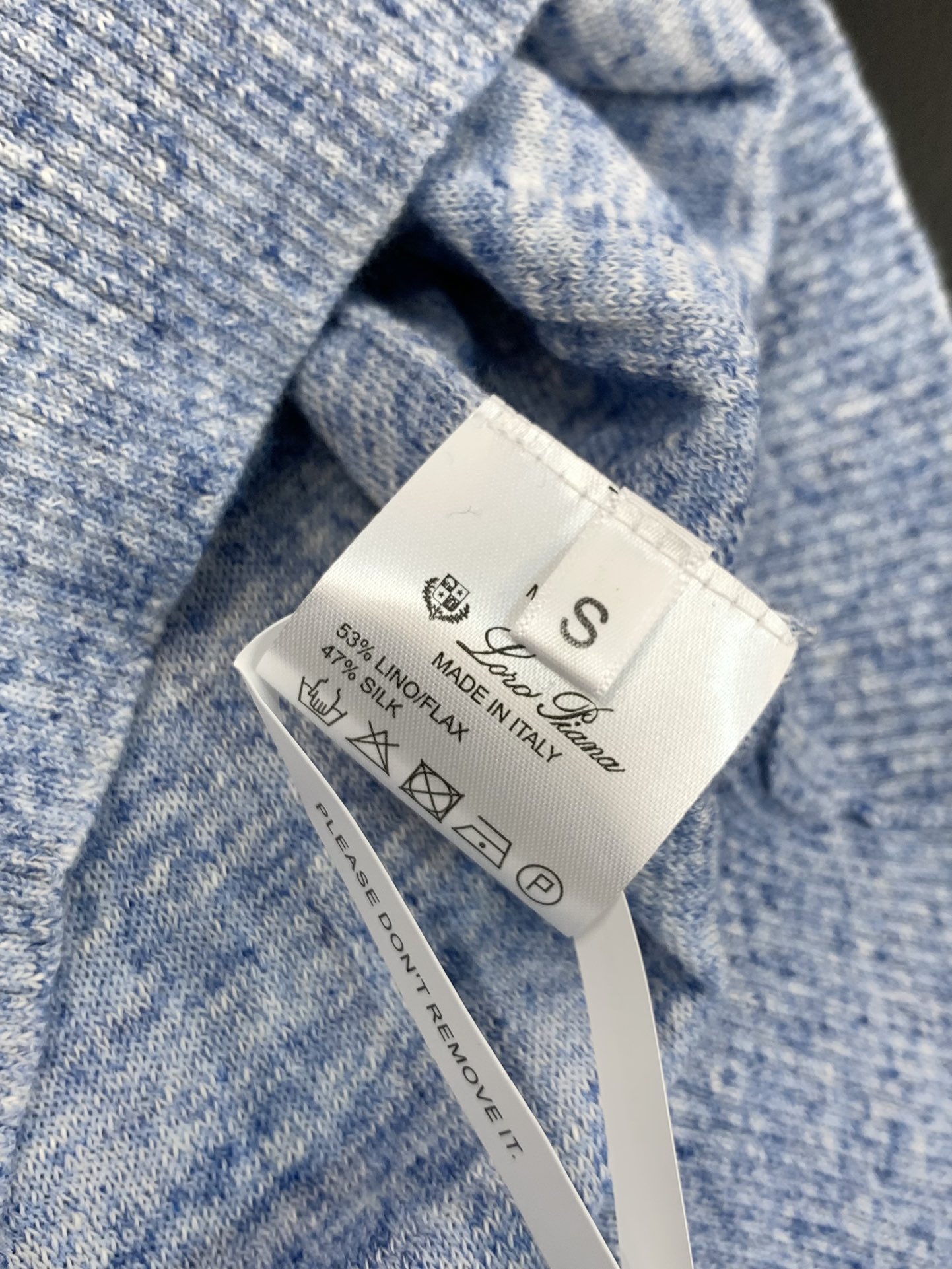 ，lp。(Loro Piana )，2025夏季最新品，专柜同步有售，原单狠货，时尚休闲圆领短袖T恤，采