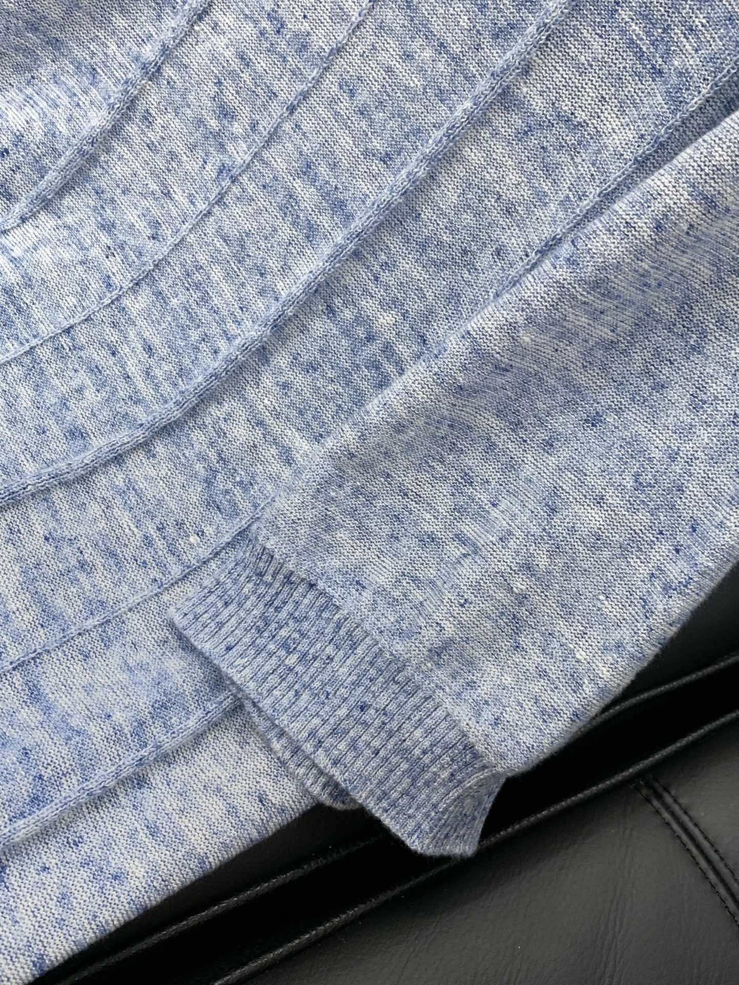 ，lp。(Loro Piana )，2025夏季最新品，专柜同步有售，原单狠货，时尚休闲圆领短袖T恤，采