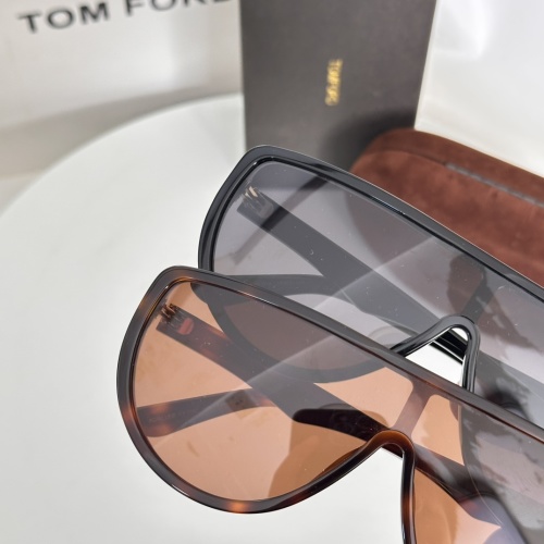 Tom Ford Achilles FT1182 Shield Sunglasses | Iconic 'T' Detail, Full Frame 1 Tom Ford Achilles FT1182 Shield Sunglasses | Iconic 'T' Detail, Full Frame