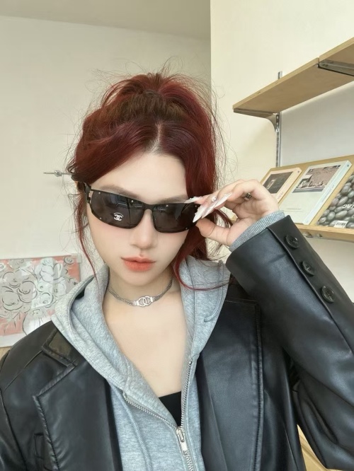 Chanel 9520 Rectangular Sunglasses - Black Frame, Timeless Style 1 Chanel 9520 Rectangular Sunglasses - Black Frame, Timeless Style