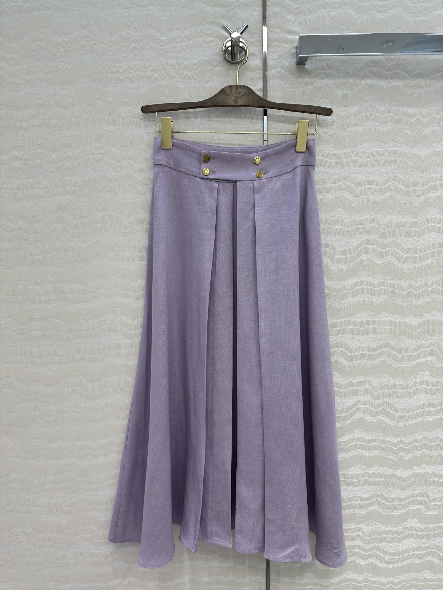 独家首发！高端原单品质❤️LP高智感穿搭！南法风情氛围感优雅长半裙！进口亚麻面料质感轻盈舒适。压褶大伞摆