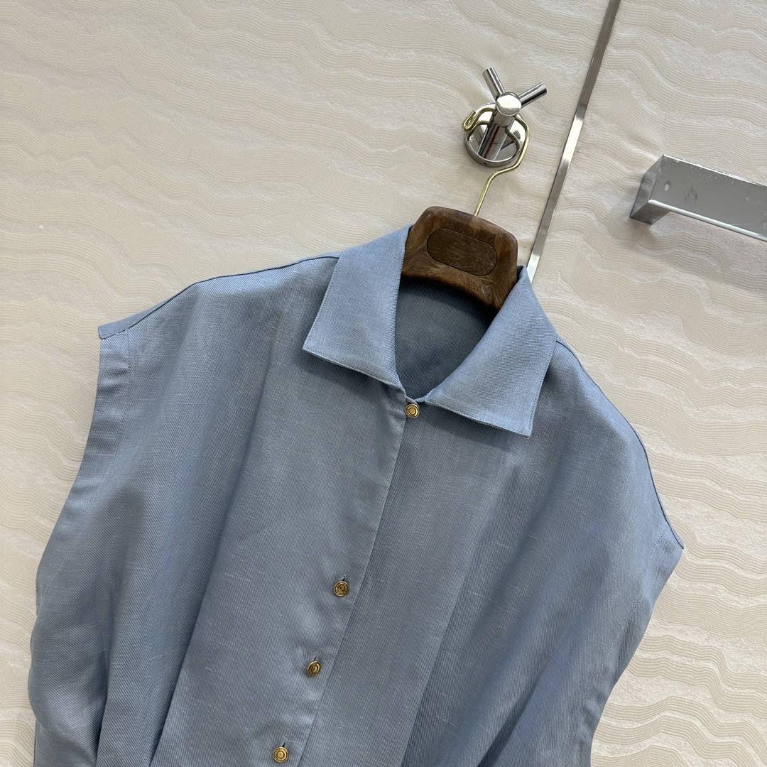 独家首发！高端原单品质❤️LP高智感穿搭！南法风情氛围感优雅落肩袖衬衫！进口亚麻面料质感轻盈舒适。气质小