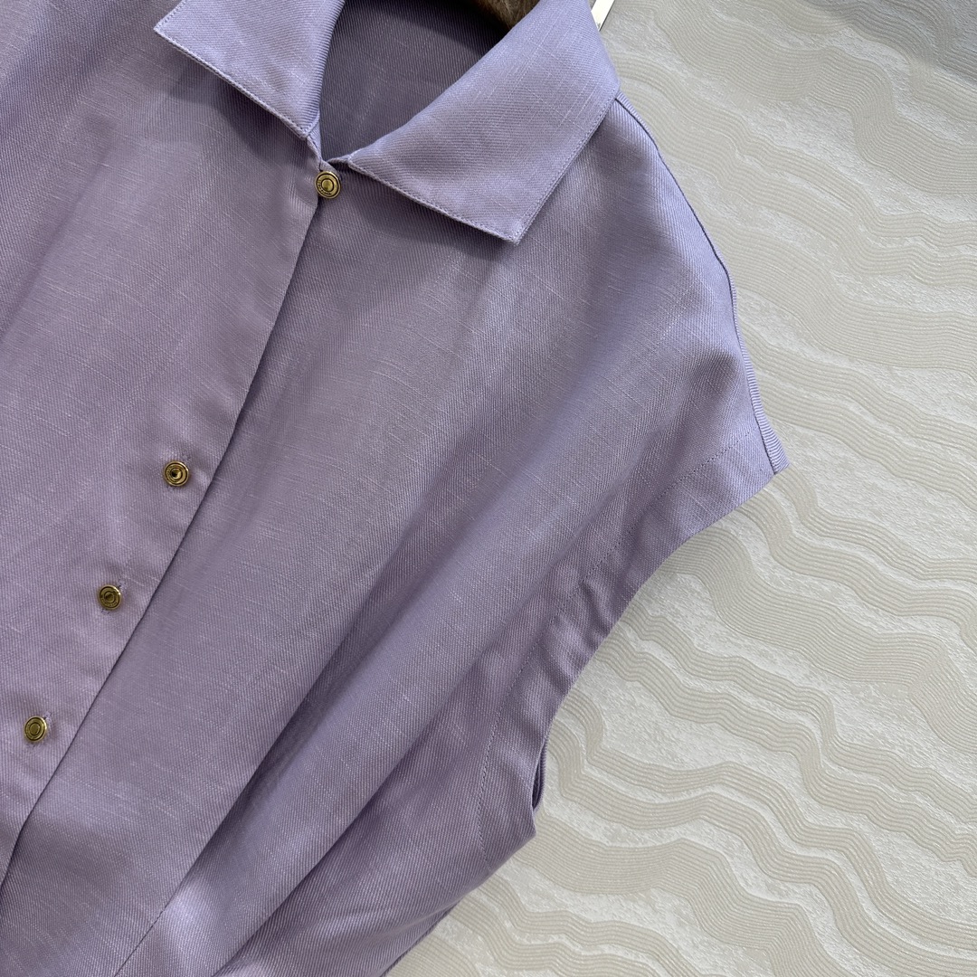 独家首发！高端原单品质❤️LP高智感穿搭！南法风情氛围感优雅落肩袖衬衫！进口亚麻面料质感轻盈舒适。气质小