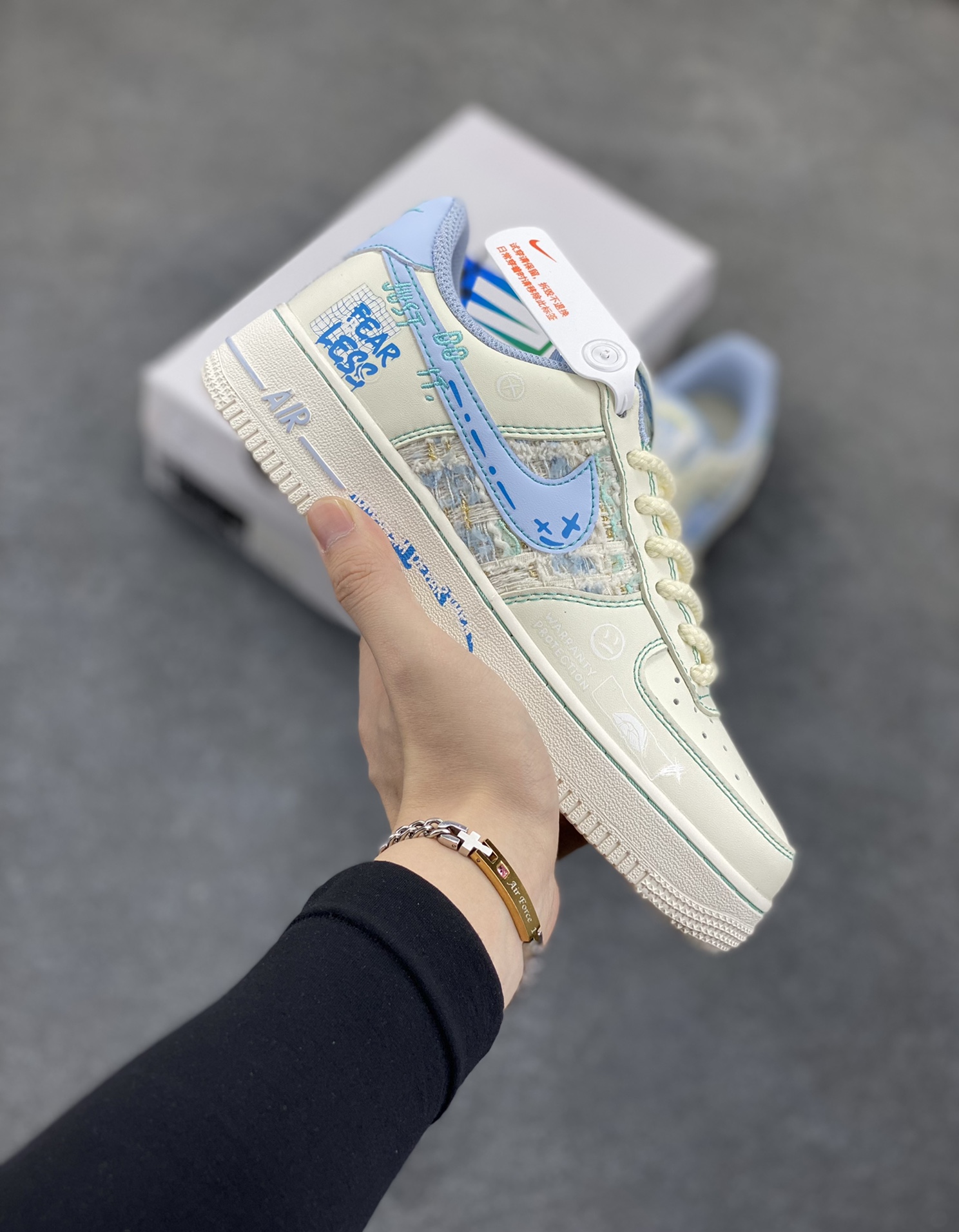 小香风系列“蓝言情话” Air Force 1’07 Low \