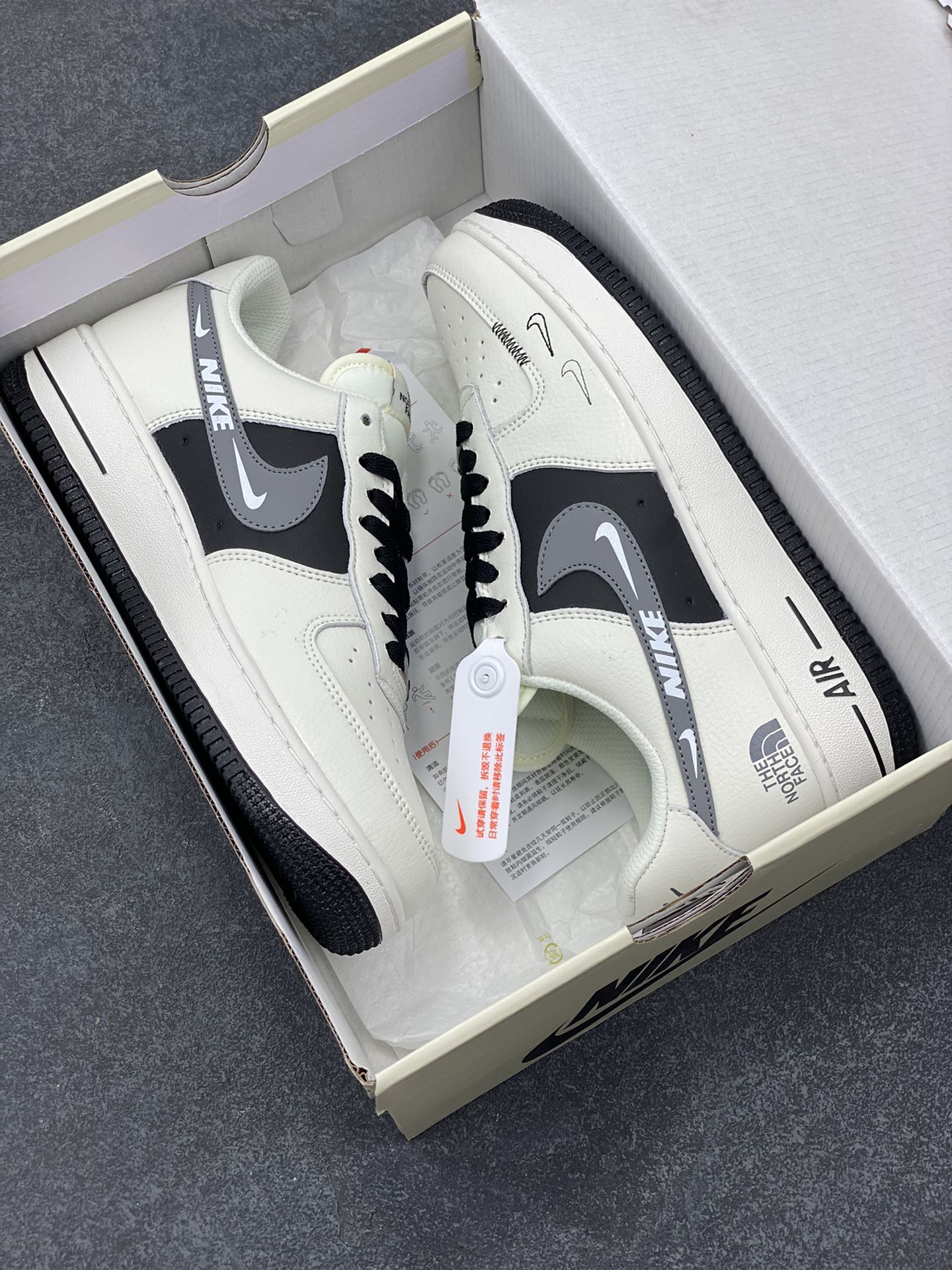 图片[9]-Nike Air Force 1 Low 空军一号低帮百搭休闲运动板鞋。柔软、弹性十足的缓震性能和出色的中底设计，横跨复古与现代的外型结合，造就出风靡全球三十多年的Force 1，直到今天还深受青睐。 货号：HH7518-066 尺码：36 36.5 37.5 38 38.5 39 40 40.5 41 42 42.5 43 44 44.5 45-选品中心