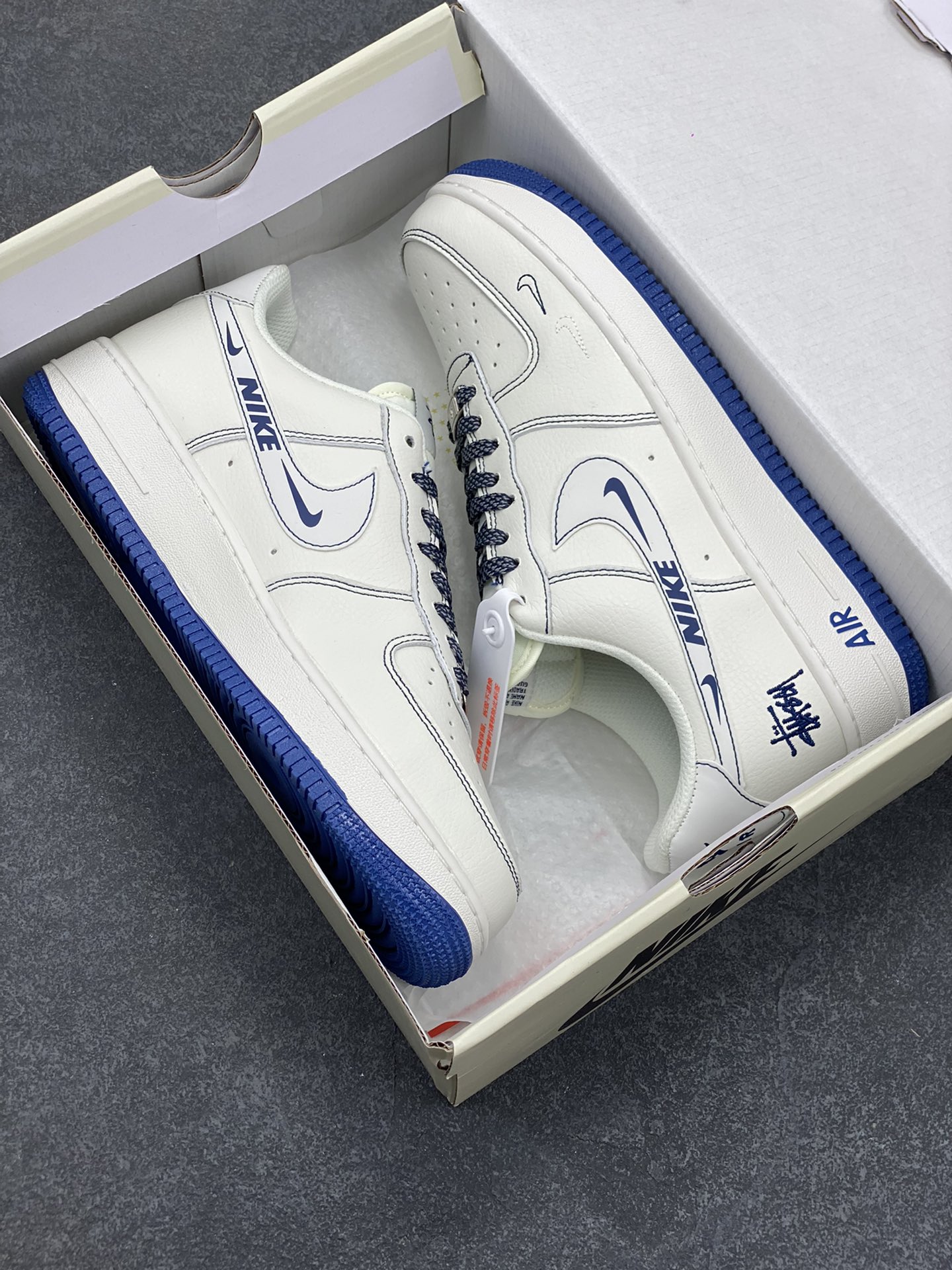 图片[9]-Nike Air Force 1 Low 空军一号低帮百搭休闲运动板鞋。柔软、弹性十足的缓震性能和出色的中底设计，横跨复古与现代的外型结合，造就出风靡全球三十多年的Force 1，直到今天还深受青睐。 货号：HH7518-063 尺码：36 36.5 37.5 38 38.5 39 40 40.5 41 42 42.5 43 44 44.5 45-选品中心
