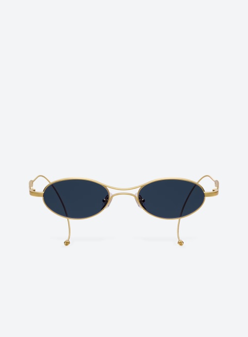 Maison Margiela x Gentle Monster MM220 Gold Frame Sunglasses