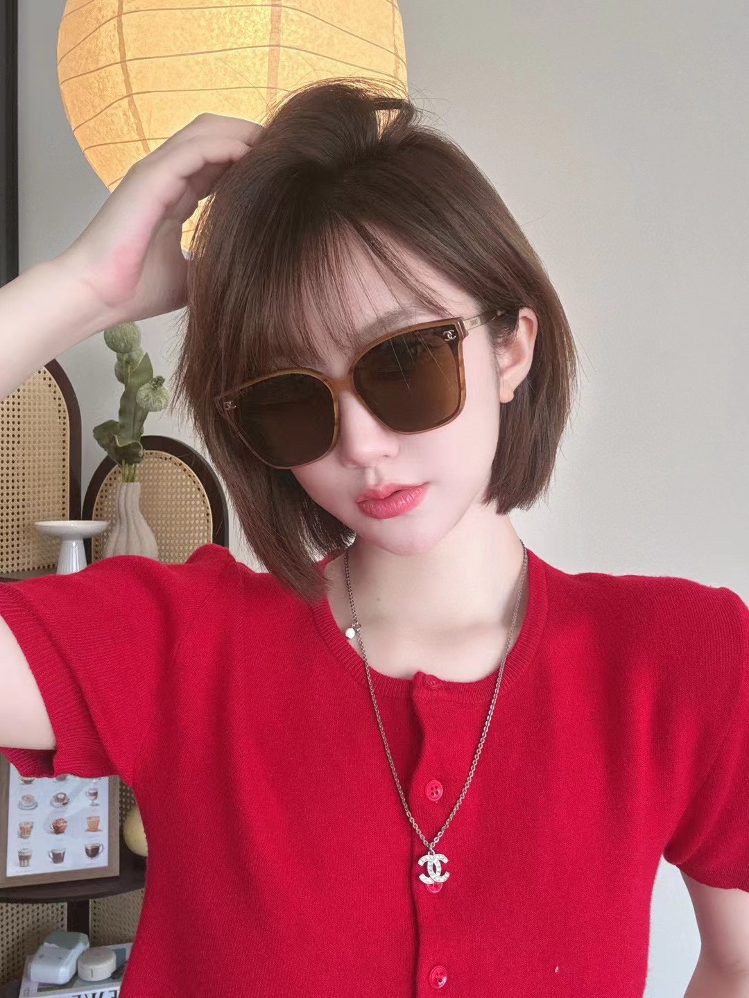  ‼️ 模特图 CHANEL✨✨✨MODEL：CH3865 ✨✨✨ SIZE：62口16-147✨ ✨ 