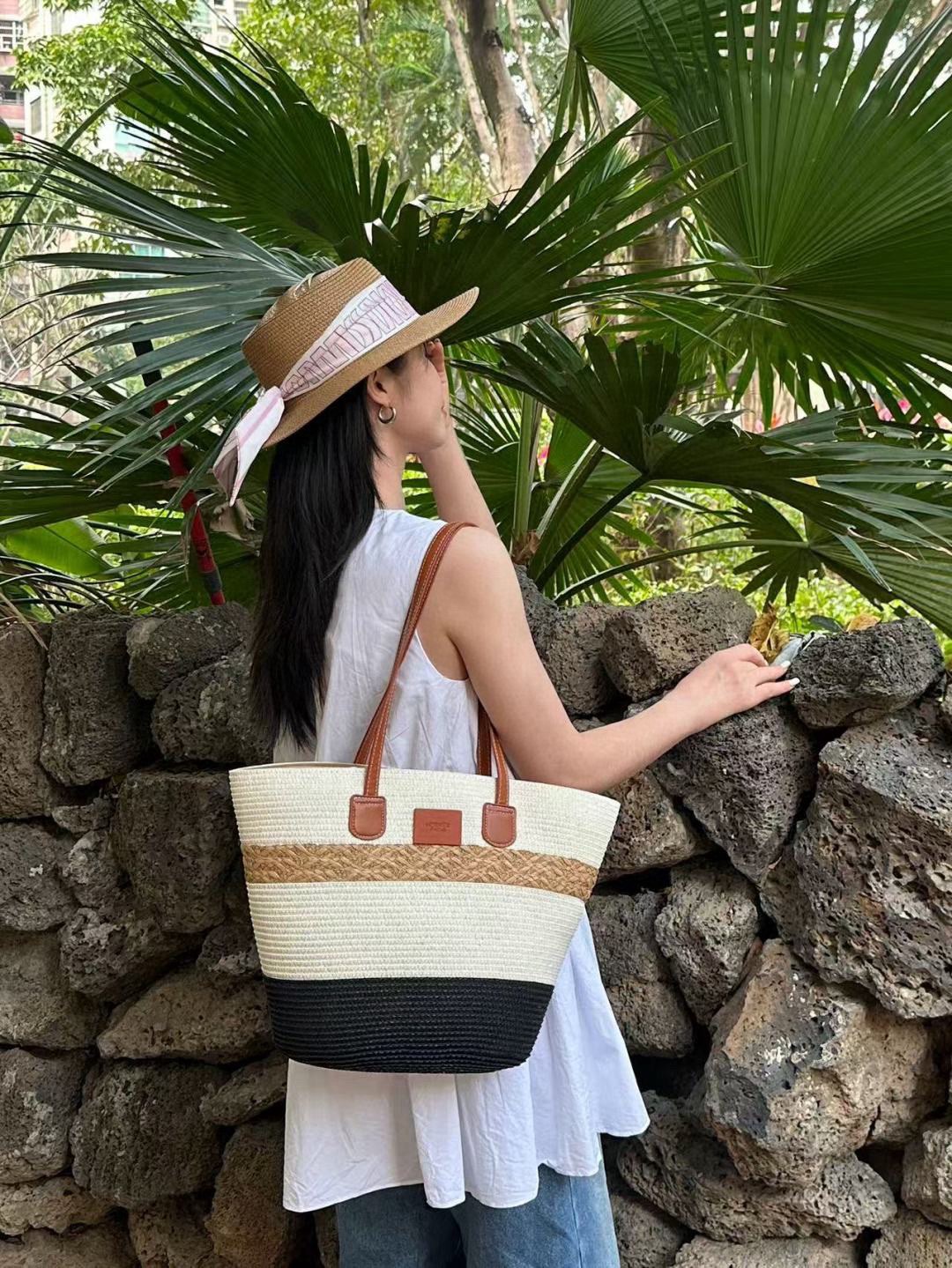 NO:345279,Hermes Hermes official website straw woven bag Lafite hand-woven bag, a must-have for summer beach trip, size: top width 40cm, bottom width 23cm, height 30cm hat Straw hat Fisherman hat Baseball hat, hat, hermes, hermes, espadrilles, espadrilles, hats爱马仕Hermes官网款草编包拉菲草手编包,夏季出游沙滩必备,尺寸:上宽40cm 下宽23cm高度30cm帽子草帽渔夫帽棒球帽,帽子,hermes,hermes,espadrilles,espadrilles,hats,hat