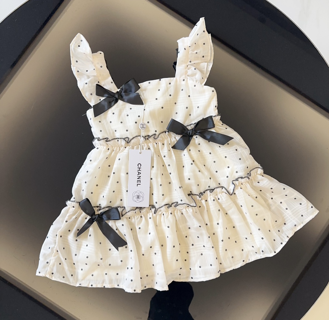 Vestido Chanel (etiqueta original + marca original + bolsa) tallas 90-140