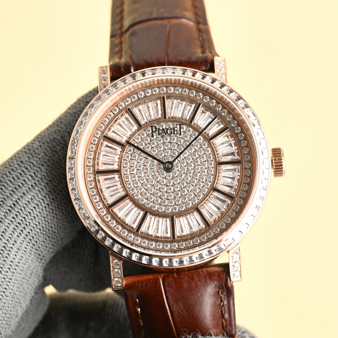Luxury White Gold Watch with Star-Class Diamonds in Plaget County’s Fine Jewels - 图片 3