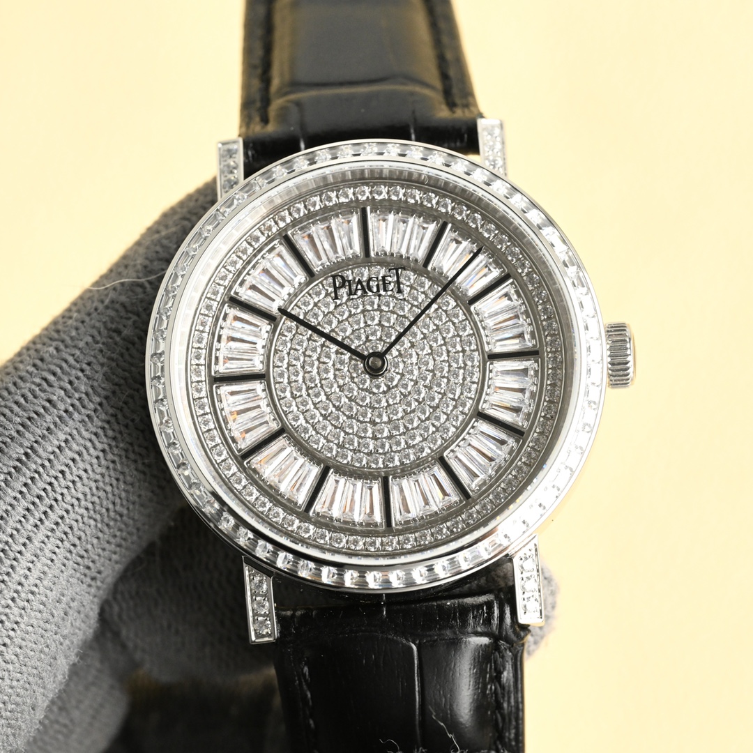 Luxury White Gold Watch with Star-Class Diamonds in Plaget County’s Fine Jewels