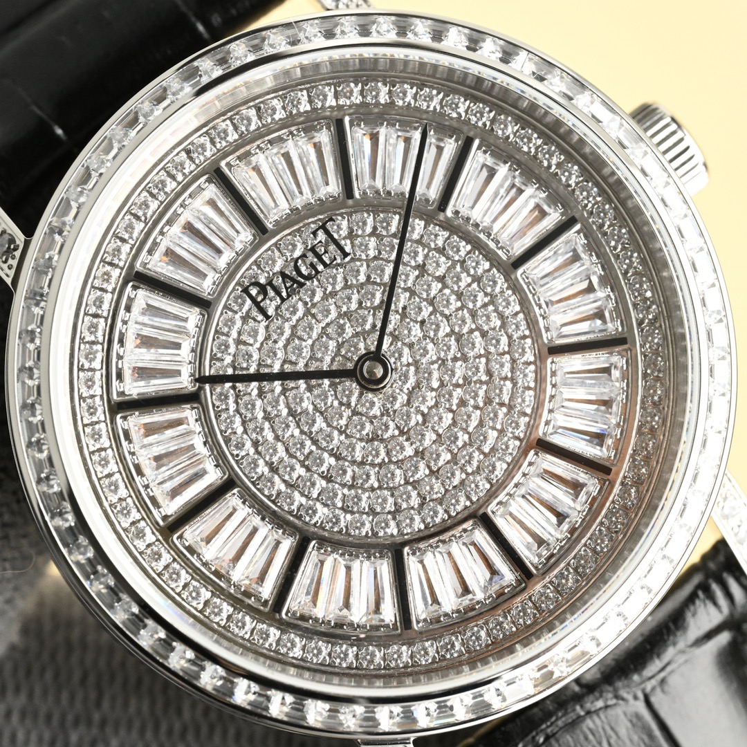 Luxury White Gold Watch with Star-Class Diamonds in Plaget County’s Fine Jewels - 图片 6