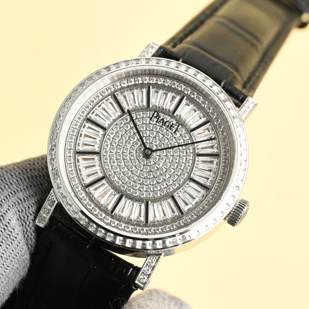 Luxury White Gold Watch with Star-Class Diamonds in Plaget County’s Fine Jewels - 图片 2