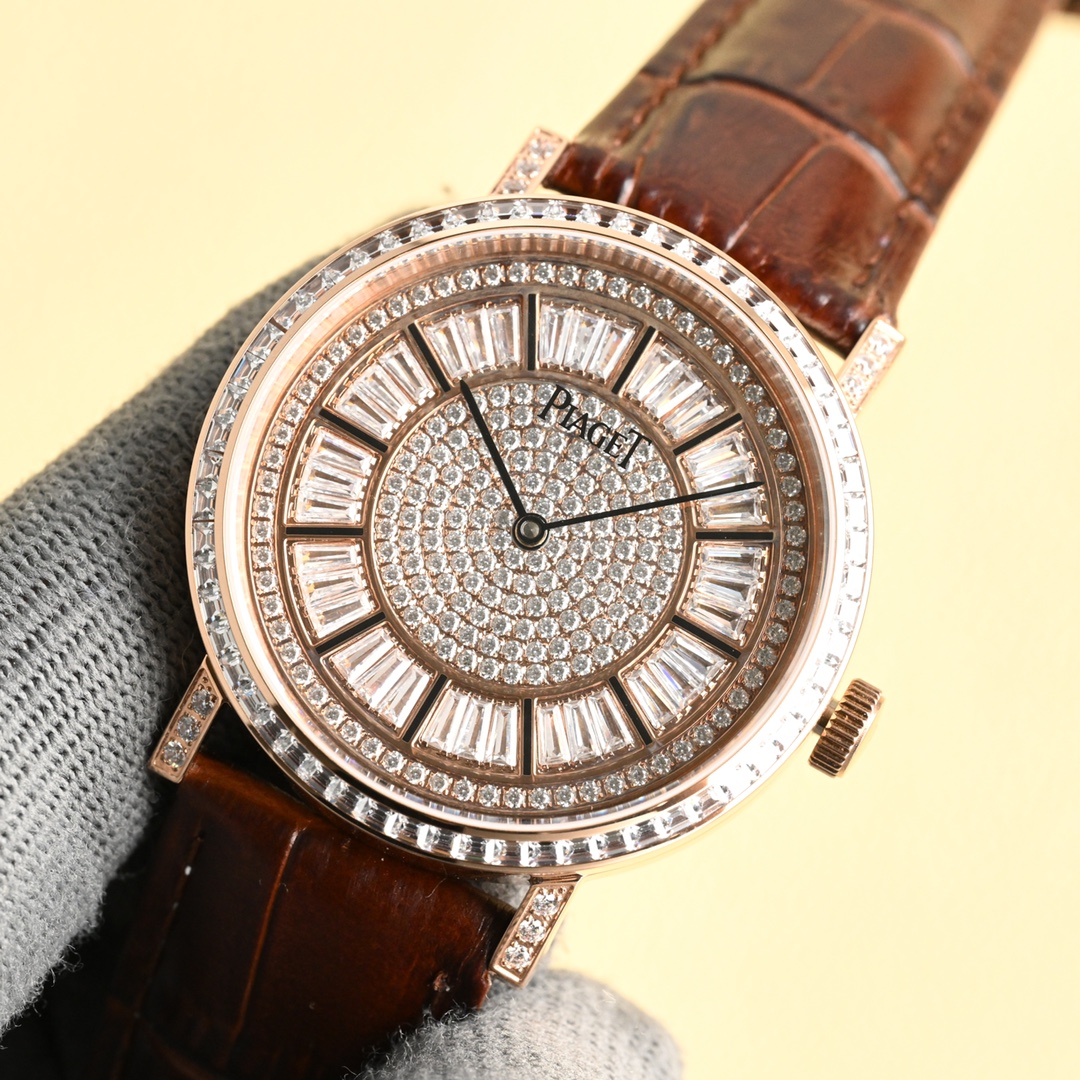 Luxury White Gold Watch with Star-Class Diamonds in Plaget County’s Fine Jewels - 图片 4