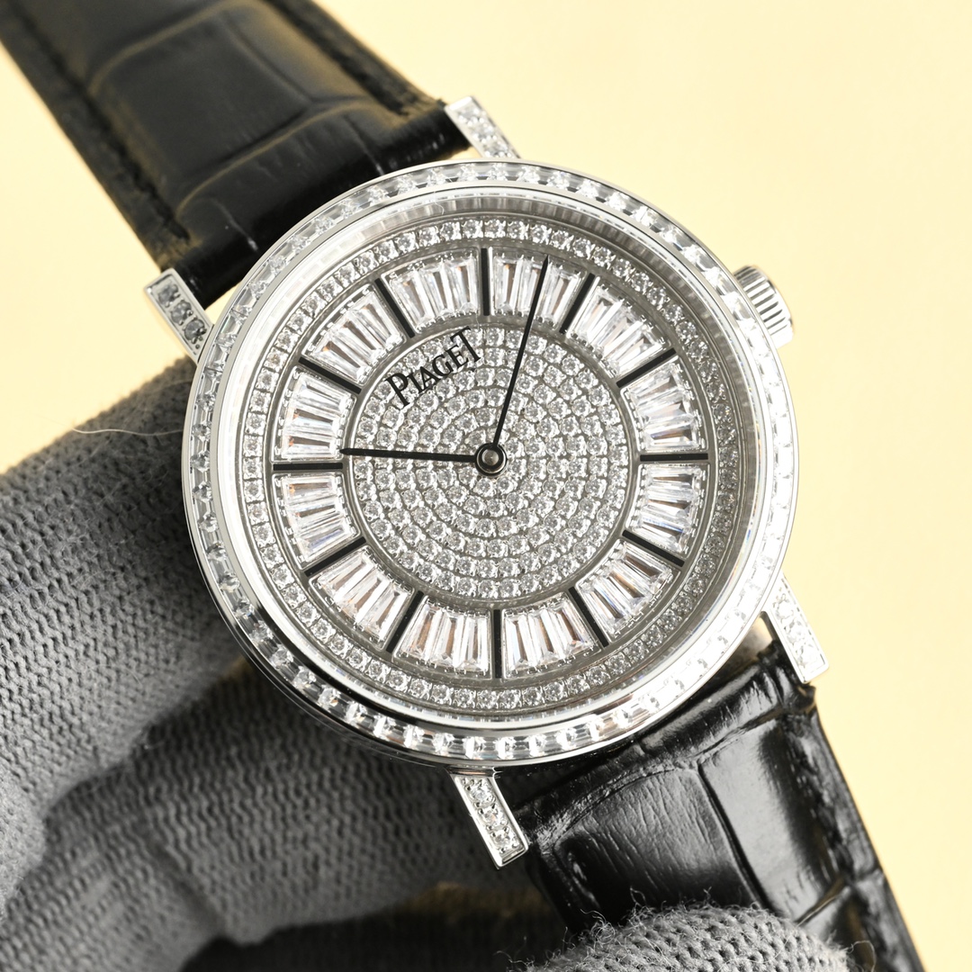 Luxury White Gold Watch with Star-Class Diamonds in Plaget County’s Fine Jewels - 图片 5