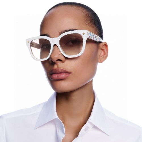 Louis Vuitton x Murakami Takashi Sunglasses Z2725E Z2725W White Frame 1 Louis Vuitton x Murakami Takashi Sunglasses Z2725E Z2725W White Frame