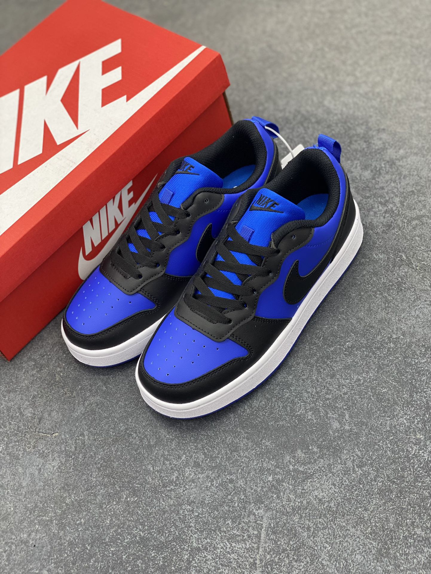 图片[8]-福利特价 Nike Court Borough Low 低帮百搭透气休闲运动板鞋男女鞋 经典耐用的设计，兼顾舒适脚感和出众风范，演绎匠心之作。结构性的支撑贴合感结合复古篮球设计，塑就场外全明星风范。 货号：HM6293-480 尺码：36 36.5 37.5 38 38.5 39 40 40.5 41 42 42.5 43 44 45-选品中心