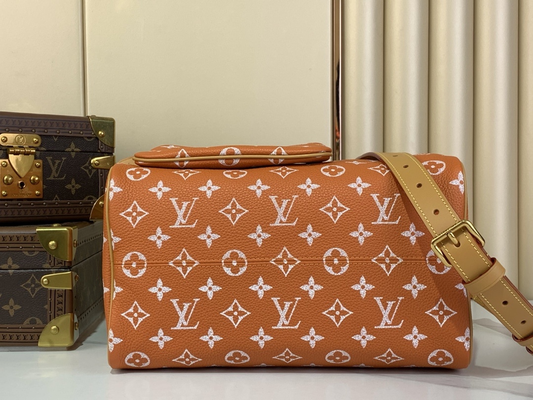 【SPEEDY BANDOULIÈRE30 手袋 】M14064橙色(全皮)本款 Speedy Band