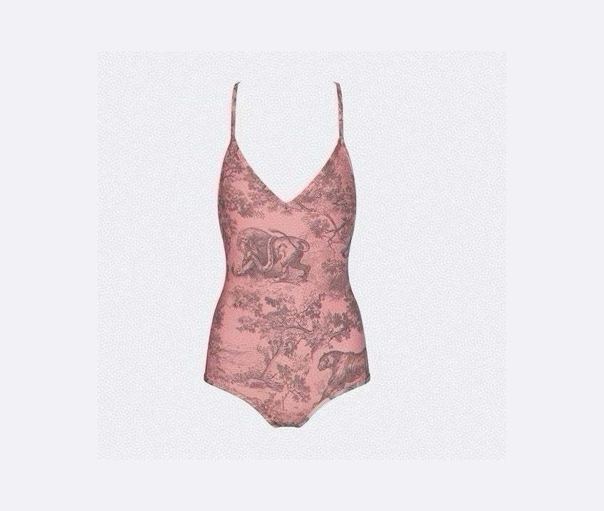 。

Dior迪奥2024官方新款连体泳衣比基尼，S M L XL