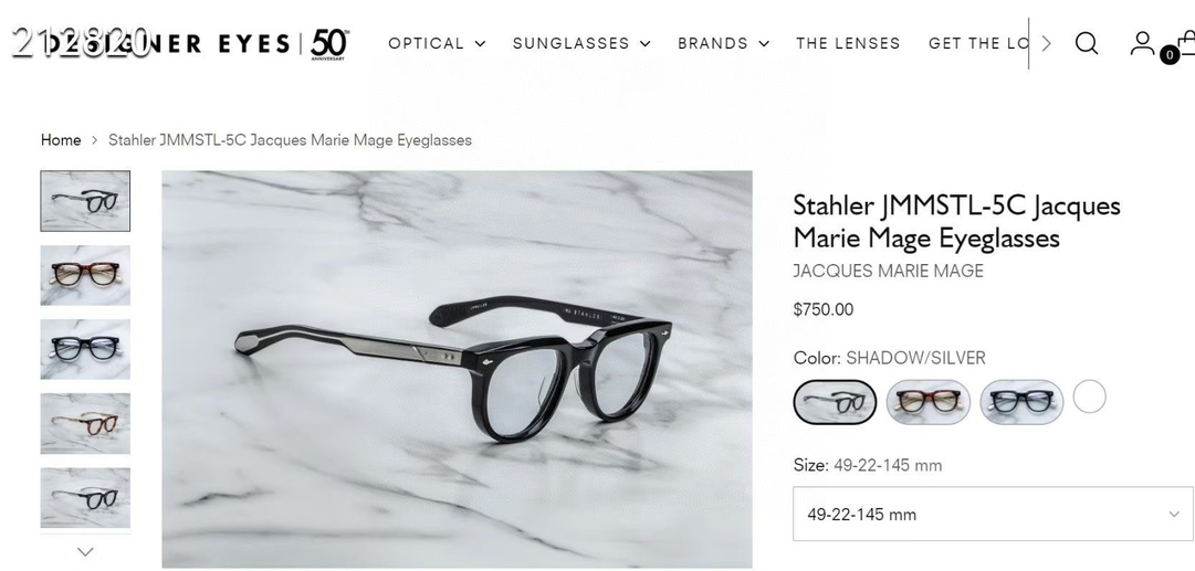  ‼️ 官网图 Jacques Marie Mag*
MODEL：STAHLER
SIZE：49口22
