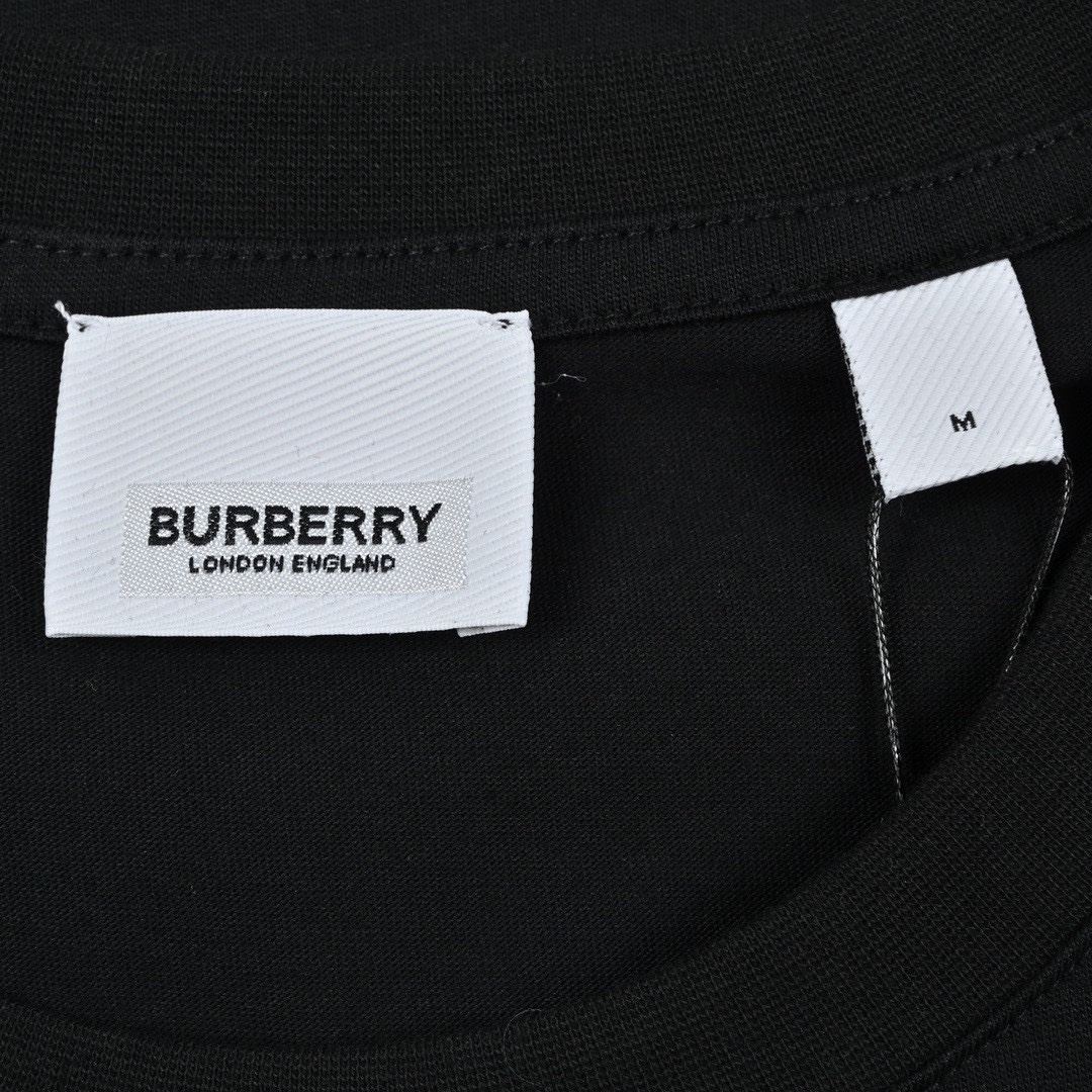 巴宝莉/Burberry 夏季新款 经典小TB刺绣圆领短袖T恤