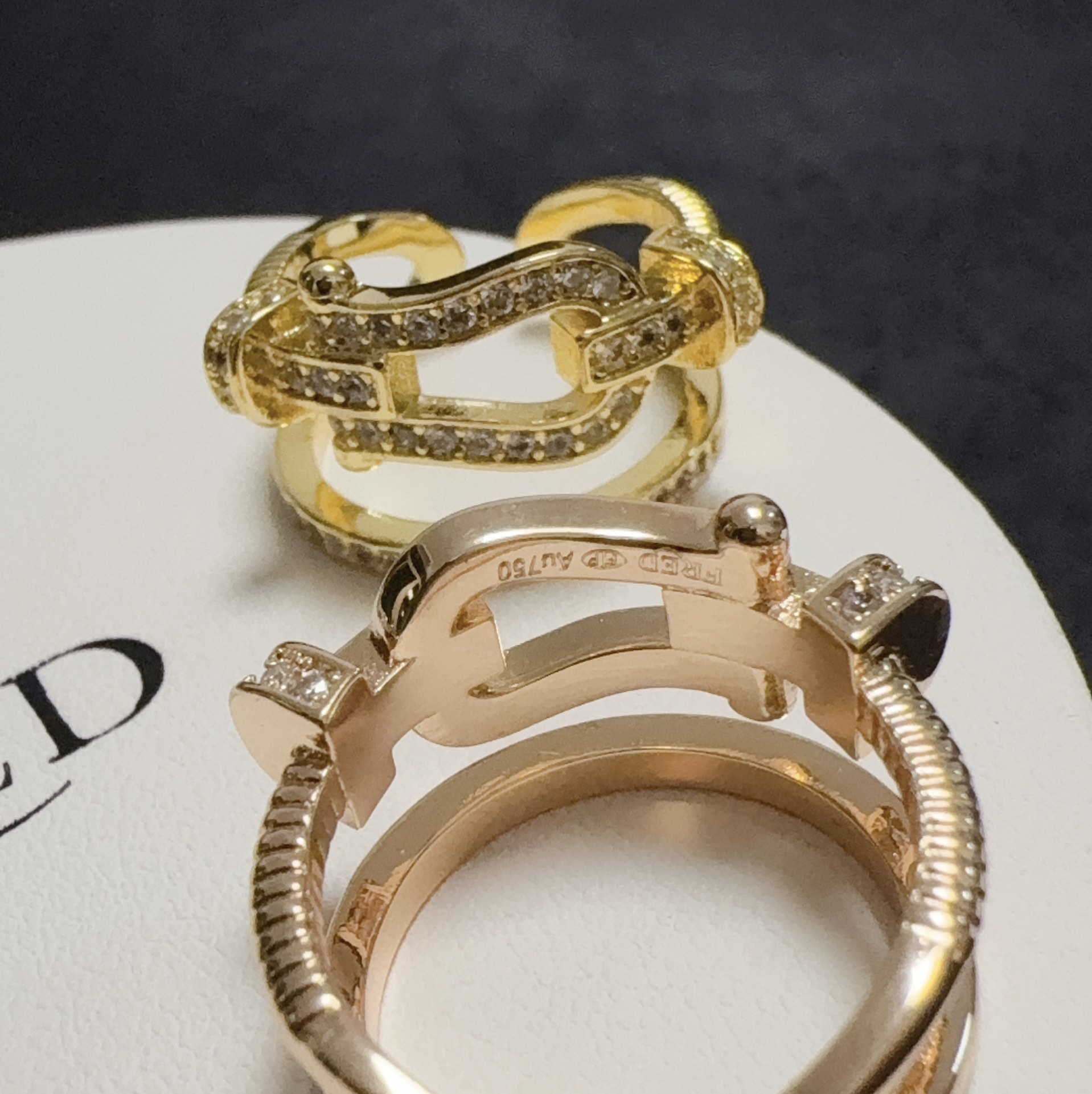 High-End Custom-Made £240 Drill-Open Ring with Superpowers for Fashion Community - 图片 5