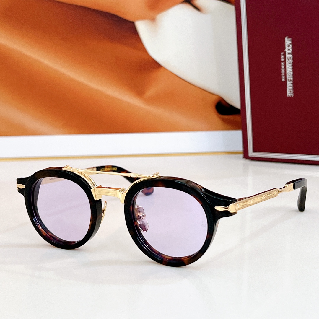 透明是变色镜片
JACQUES MARIE MAG
MODEL：DELAGE
SIZE45口25-145