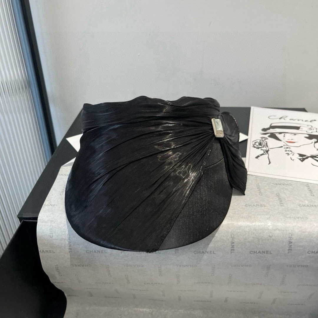 [Miu Miu Hats]bow sunshade hat