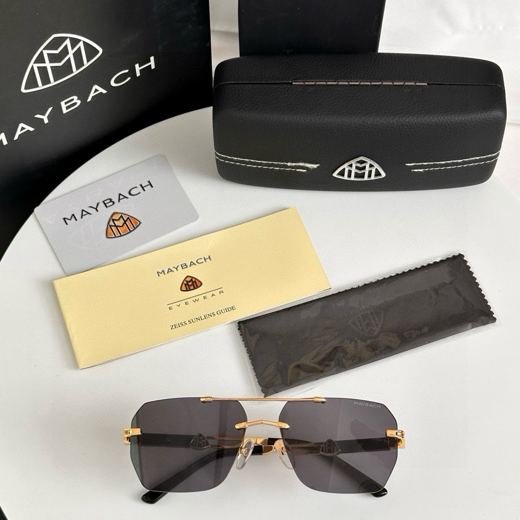 MAYBACH 太阳眼镜 无框 金属 方形