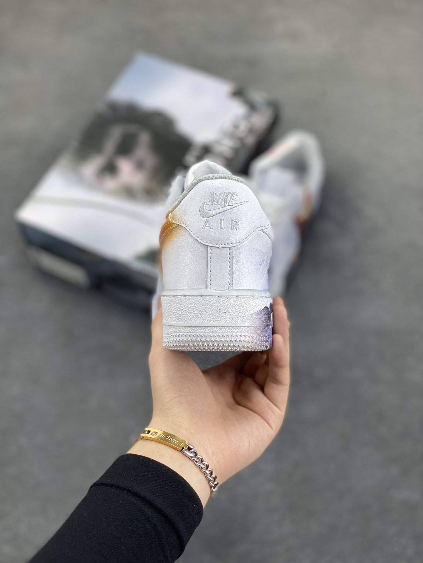 图片[4]-福利特价 Air Force 1 Low 黑神话悟空 原楦头原纸板 打造纯正空军版型专注外贸渠道 全掌内置蜂窝气垫 原盒配件 原厂中底钢印、拉帮完美  货号：315122-111 尺码：36 36.5 37.5 38 38.5 39 40 40.5 41 42 42.5 43 44 44.5 45-选品中心